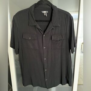 PAIGE Men's Brookside Short Sleeve Button Down Shirt